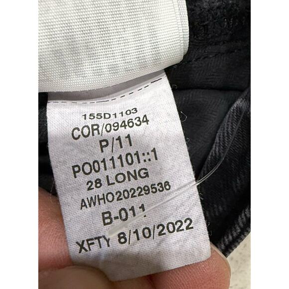 Abercrombie & Fitch Women’s Faded Black Curve Love High Rise Jeans Sz 28-6L NWOT - Picture 8 of 9